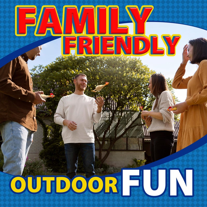 University Games, Flickin Chicken Indoor Outdoor Target Toss Game, The Go Anywhere Game for 2 or More Players Ages 6 and Up - Image 4